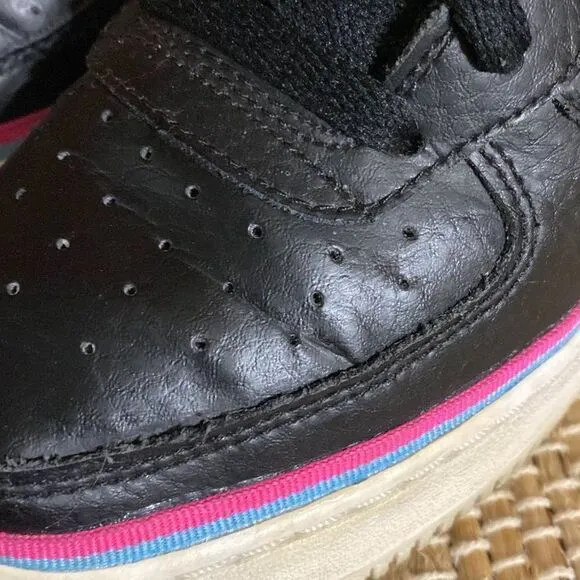 Nike AF1 holographic Nike air black shoes sneakers