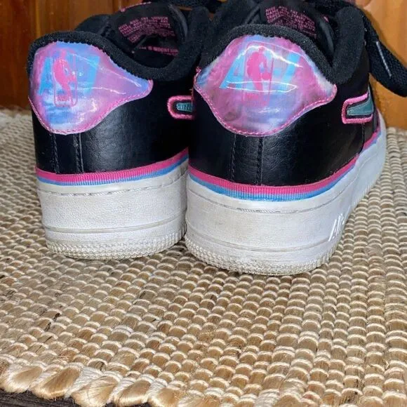 Nike AF1 holographic Nike air black shoes sneakers