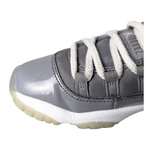 NIKE Air Jordan Retro 11 &quot;Cool Grey&quot; Sneakers Size 4Y
