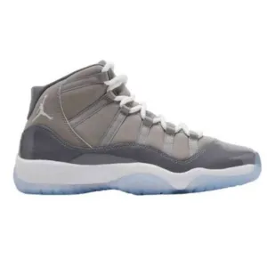 NIKE Air Jordan Retro 11 &quot;Cool Grey&quot; Sneakers Size 4Y
