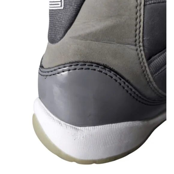 NIKE Air Jordan Retro 11 &quot;Cool Grey&quot; Sneakers Size 4Y