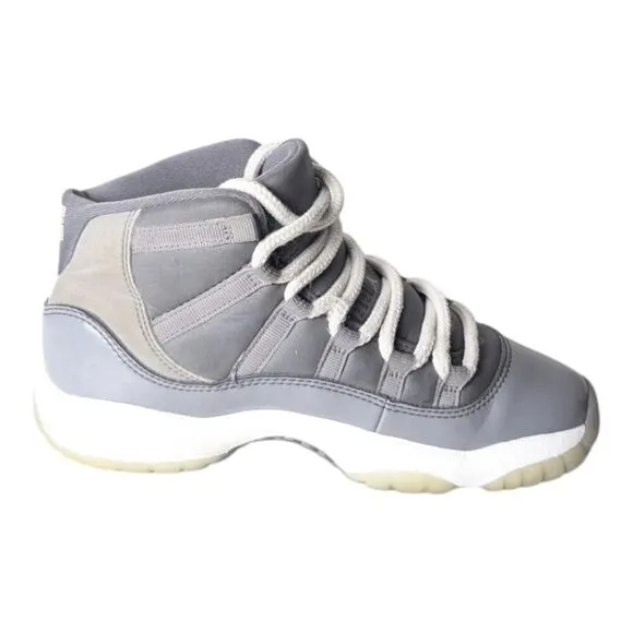 NIKE Air Jordan Retro 11 &quot;Cool Grey&quot; Sneakers Size 4Y