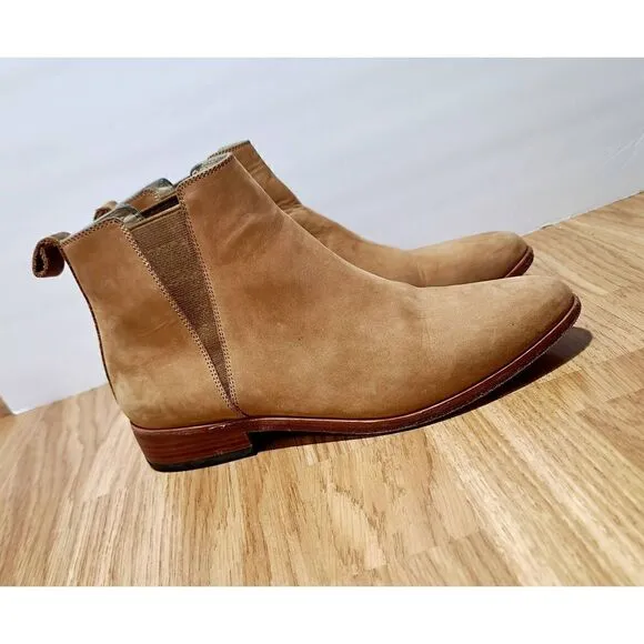 Nisolo Rare Retired Suede Boots 7.5