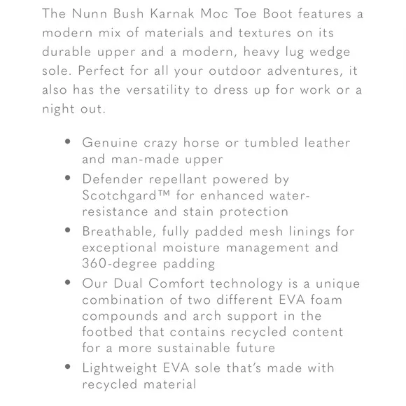 Nunn Bush Men’s Karnak Moc Toe Boot- 11 Wide Width
