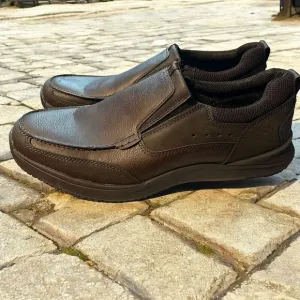 Nunn Bush NEW Mens Conway EZ Moc Toe Slip On Casual Shoes Brown Size 13 Loafers