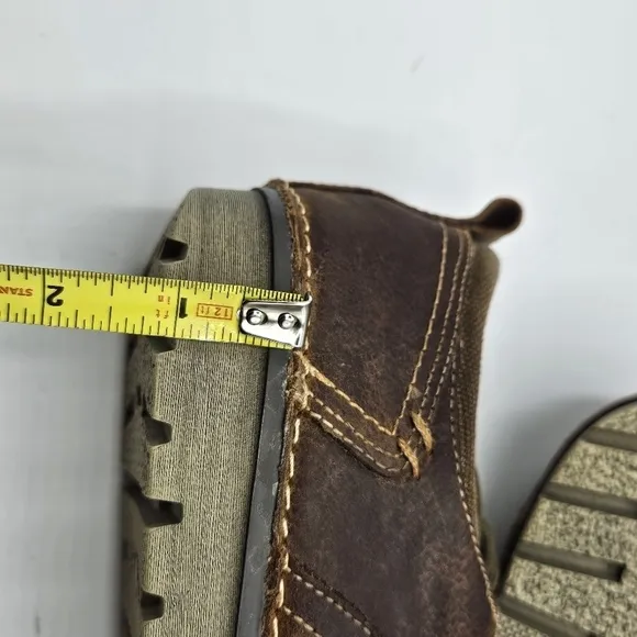 NWB Mens Roan Arlo Tan Greenland loafers size 9.5M