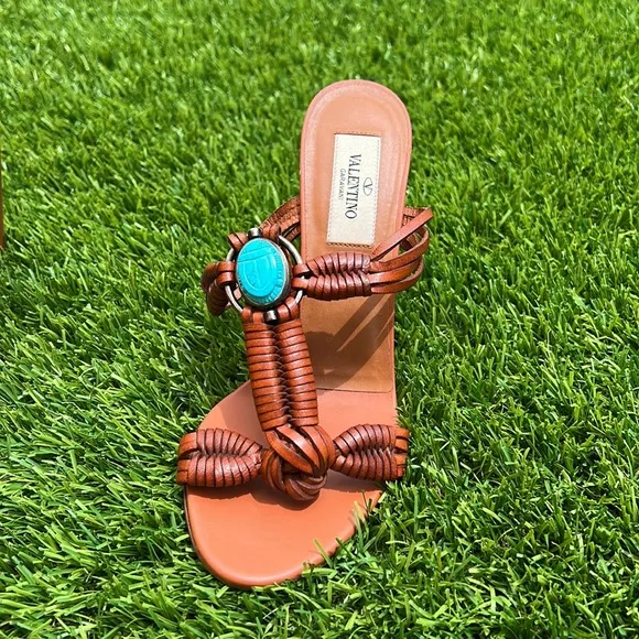 NWB Valentino Scarab Sandals size 35