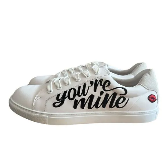 NWOB Bons baisers de Panama Canvas I’am Yours, You’re Mine Sneaker