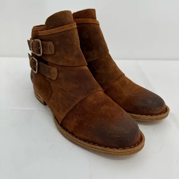 NWOB Born Moraga Brown Leather Boots Women's Size 9.5 New