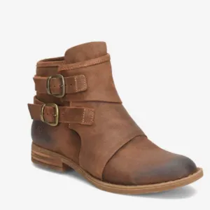 NWOB Born Moraga Brown Leather Boots Women's Size 9.5 New