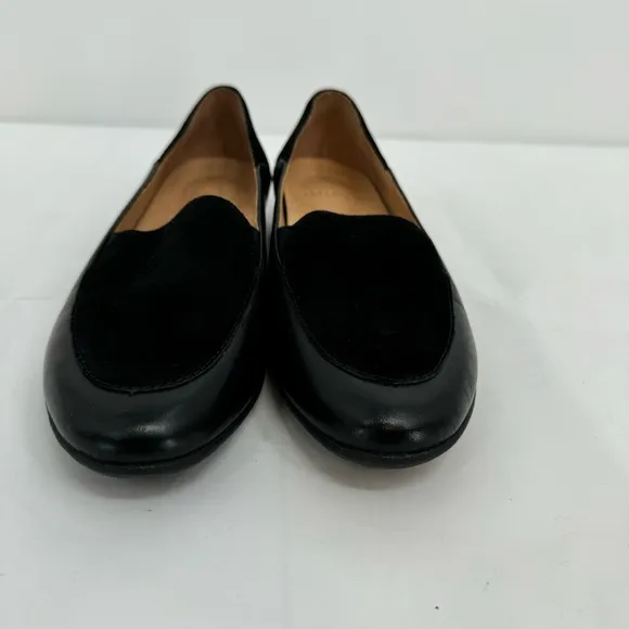 NWOB Dansko Womens Lace Loafers Shoes Size 39 US 8.5-9 Black Leather