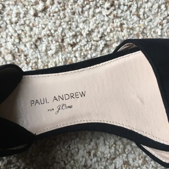 NWOB Paul Andrew x J. Crew Fringe Flat Sandals