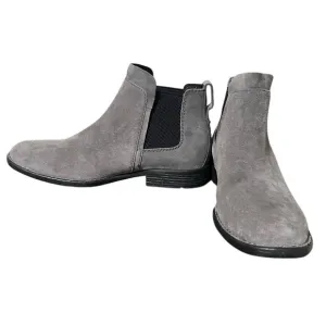 NWOT BORN Gray Suede Opanka Chelsea Pull-on Boot Men’s Size 11