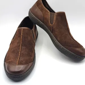 NWOT Born Nigel Slip On Distressed Suede Loafers Size 9 (M)/ 10.5 (W)  #1342