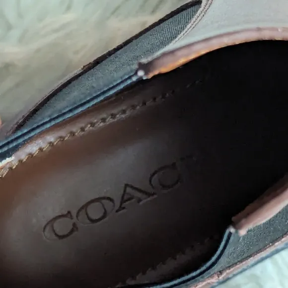 NWOT Coach Lyden Chelsea Boots in Brown