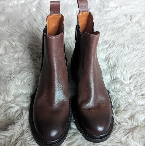 NWOT Coach Lyden Chelsea Boots in Brown