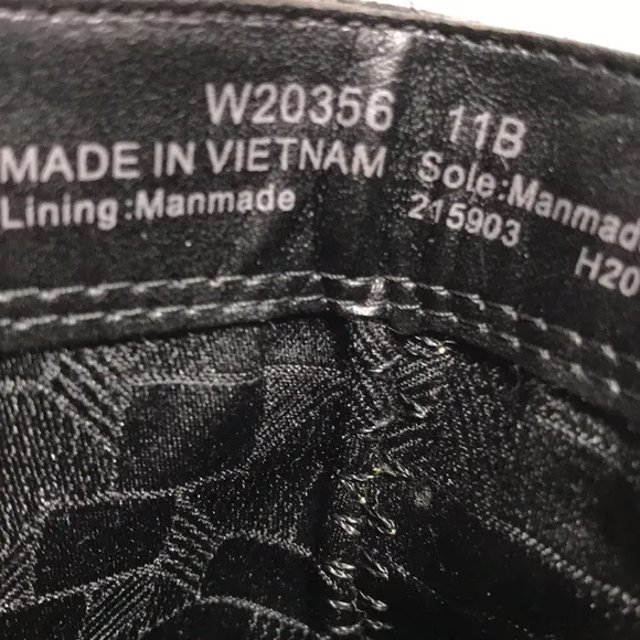 NWOT- Cole Haan leather boots with zipper on both sides.