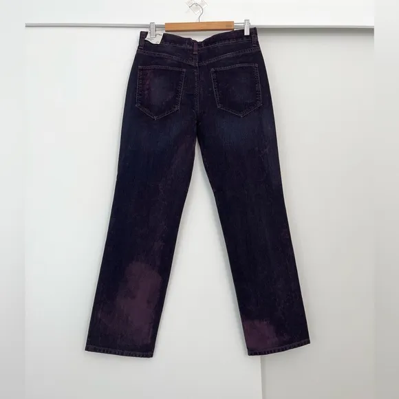 NWOT Free People First Class Low Rise Velvet Straight Jeans Pants Size 27