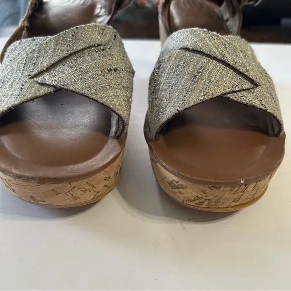NWOT Kork Ease Sundance Ava Wedges Sandals