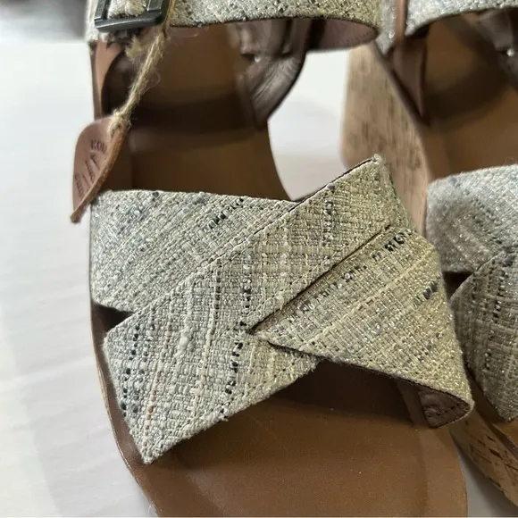 NWOT Kork Ease Sundance Ava Wedges Sandals