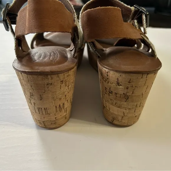 NWOT Kork Ease Sundance Ava Wedges Sandals