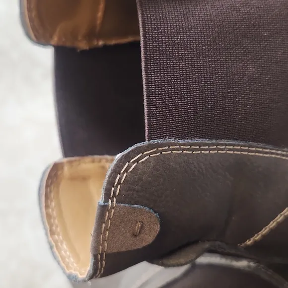 NWOT Men's Dockers Slip On Brown Boots