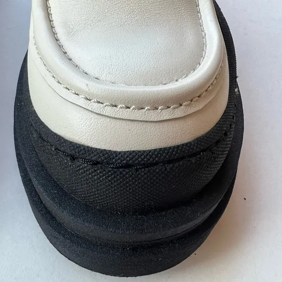 NWOT See by Chloé Lylia Leather Lug-Sole Loafers
