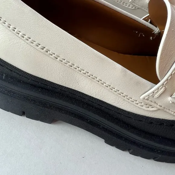 NWOT See by Chloé Lylia Leather Lug-Sole Loafers