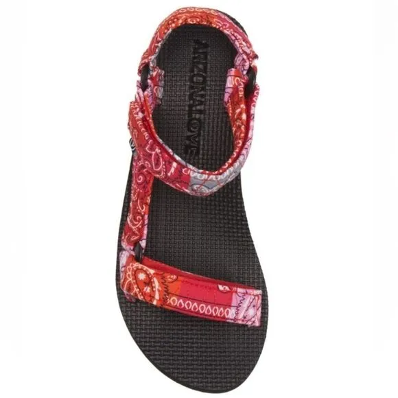 NWOT Arizona Love Trekky bandana quilt sandal
