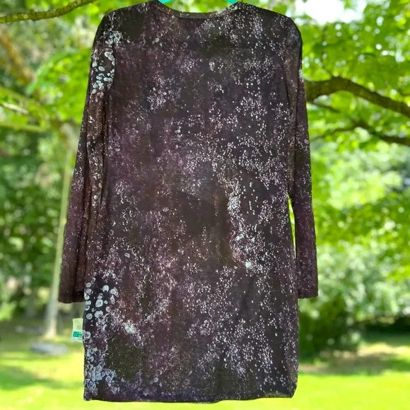 NWT $340 MSRP Torn by Ronny Kobo | Galaxy Dress in Purple Passion Size L