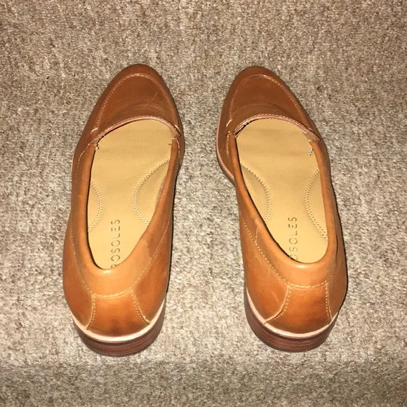 🤎NWT Aerosoles Tan Genuine Leather Loafers