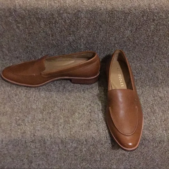🤎NWT Aerosoles Tan Genuine Leather Loafers
