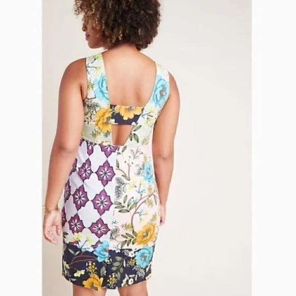 NWT Anthropologie Lissa Twill Mini Dress Size 8
