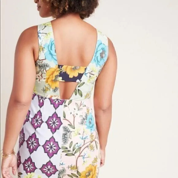 NWT Anthropologie Lissa Twill Mini Dress Size 8