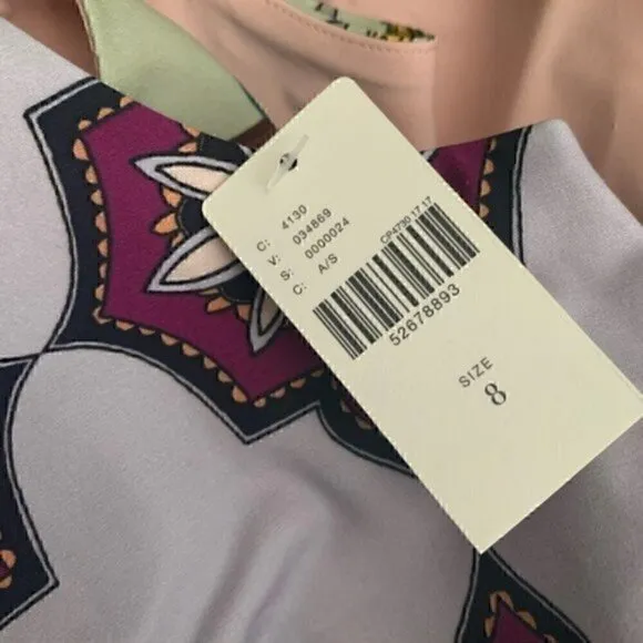 NWT Anthropologie Lissa Twill Mini Dress Size 8