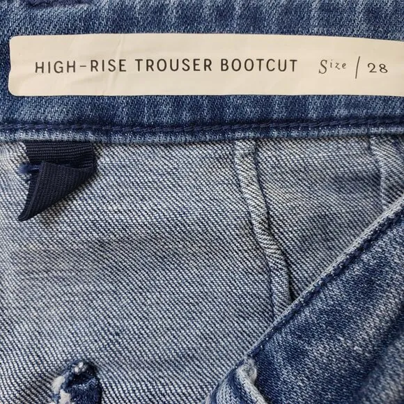 NWT Anthropologie Pilcro &amp; The Letterpress High-Rise Trouser Bootcut Jeans Size