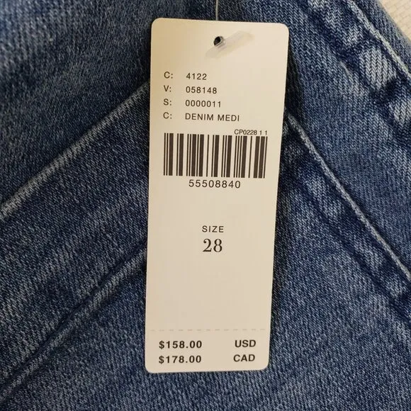 NWT Anthropologie Pilcro &amp; The Letterpress High-Rise Trouser Bootcut Jeans Size