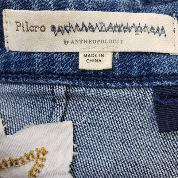 NWT Anthropologie Pilcro &amp; The Letterpress High-Rise Trouser Bootcut Jeans Size