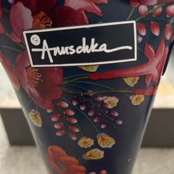 NWT ANUSCHKA Moonlit Meadow Floral Tall Rain Boots | 11 |