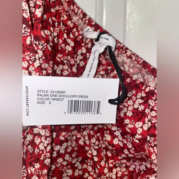 NWT! Apiece Apart One-Shoulder Palma Midi Dress (Small)