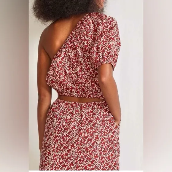 NWT! Apiece Apart One-Shoulder Palma Midi Dress (Small)