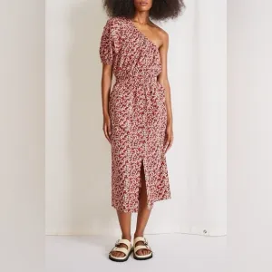 NWT! Apiece Apart One-Shoulder Palma Midi Dress (Small)