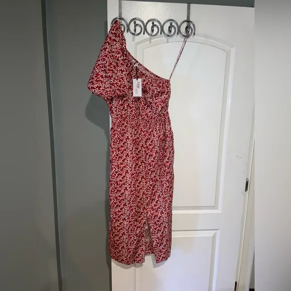 NWT! Apiece Apart One-Shoulder Palma Midi Dress (Small)