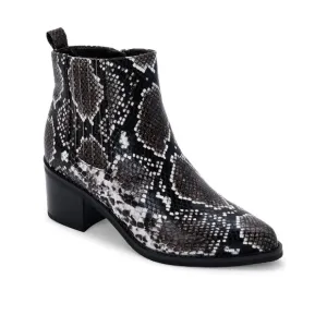 NWT Aqua College Womens Snake Print Karlie Ankle Bootie Shoe Size 5.5M