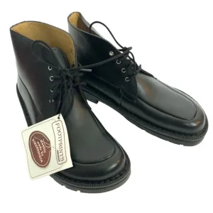NWT Birkenstock footprints black lace up boots shoe size 8.5