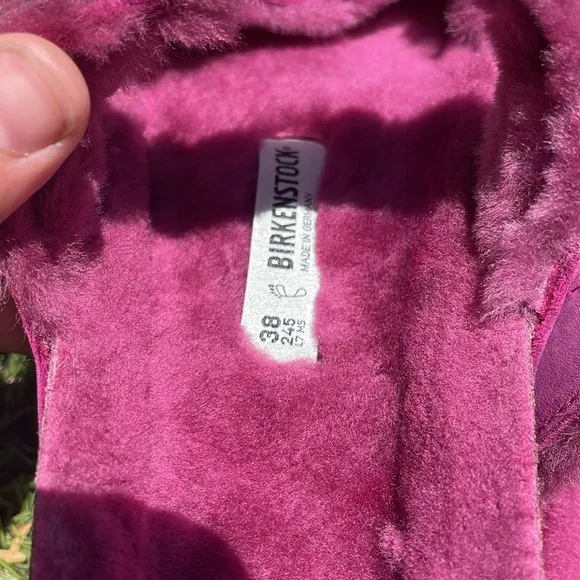 NWT BIRKENSTOCK Mayari Shearling Sandals!