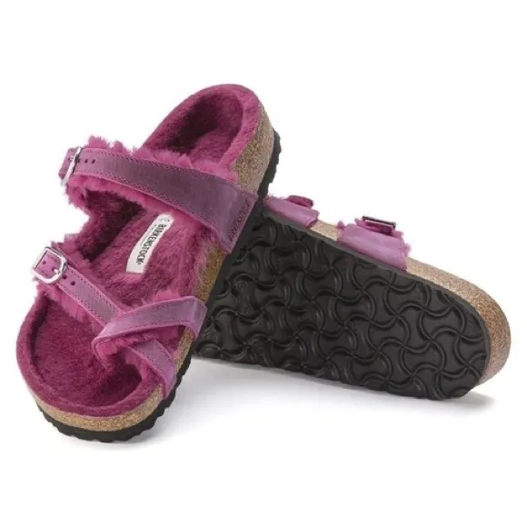 NWT BIRKENSTOCK Mayari Shearling Sandals!