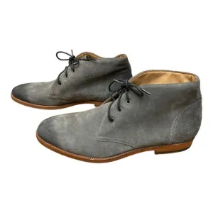 NWT Gordon Rush Leather Suede Chukka Charcoal Size 12 Boots Burnished