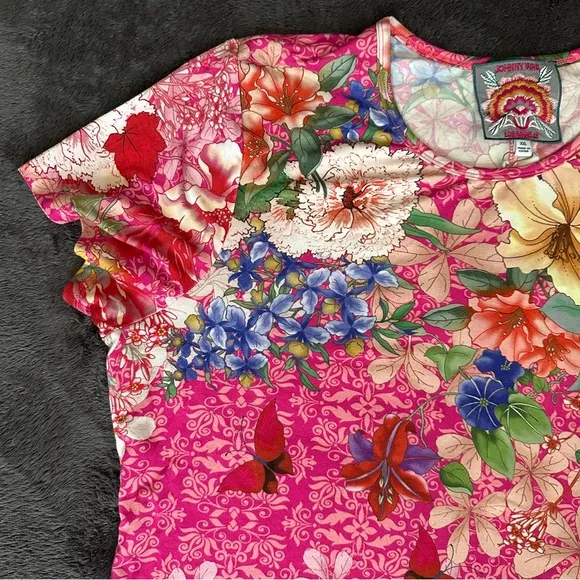 NWT Johnny Was The Janie Favorite Cap Sleeve Dress - Frame Multi Size XXL