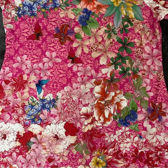 NWT Johnny Was The Janie Favorite Cap Sleeve Dress - Frame Multi Size XXL